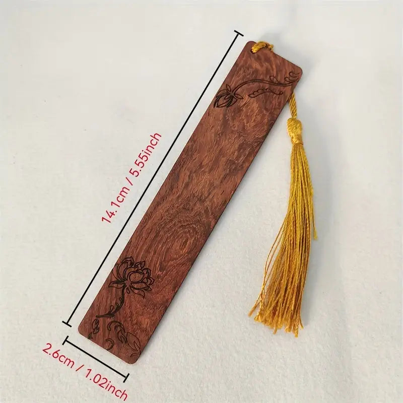 Marque page en bois Lune - Marque Page