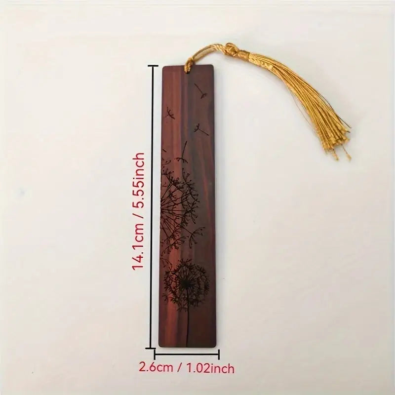 Marque page en bois Lune - Marque Page