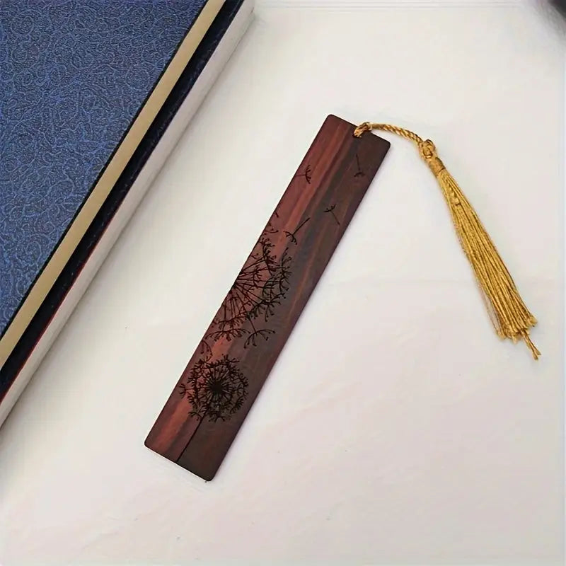 Marque page en bois Lune - Marque Page