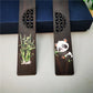Marque page en bois Panda - Marque Page