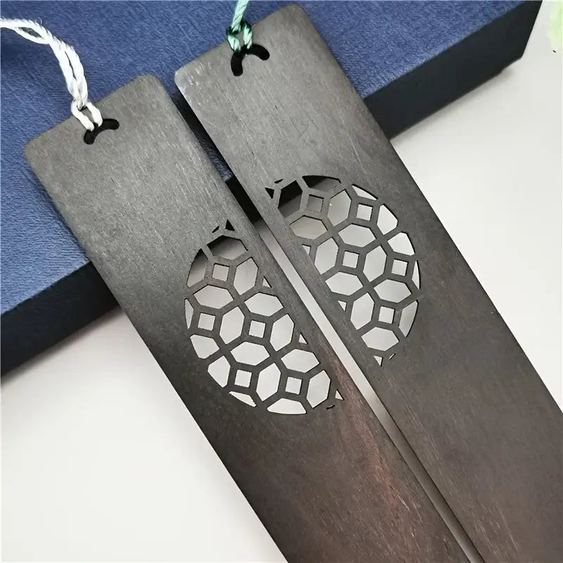 Marque page en bois Panda - Marque Page