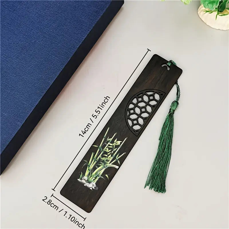 Marque page en bois Panda - Marque Page