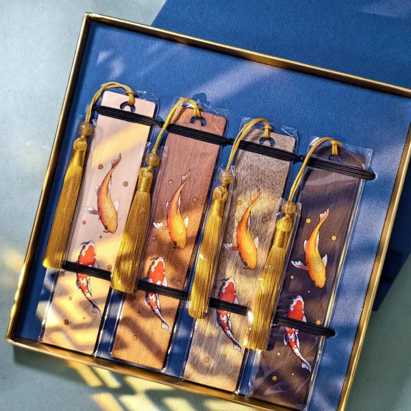 Marque Page en Bois Poisson