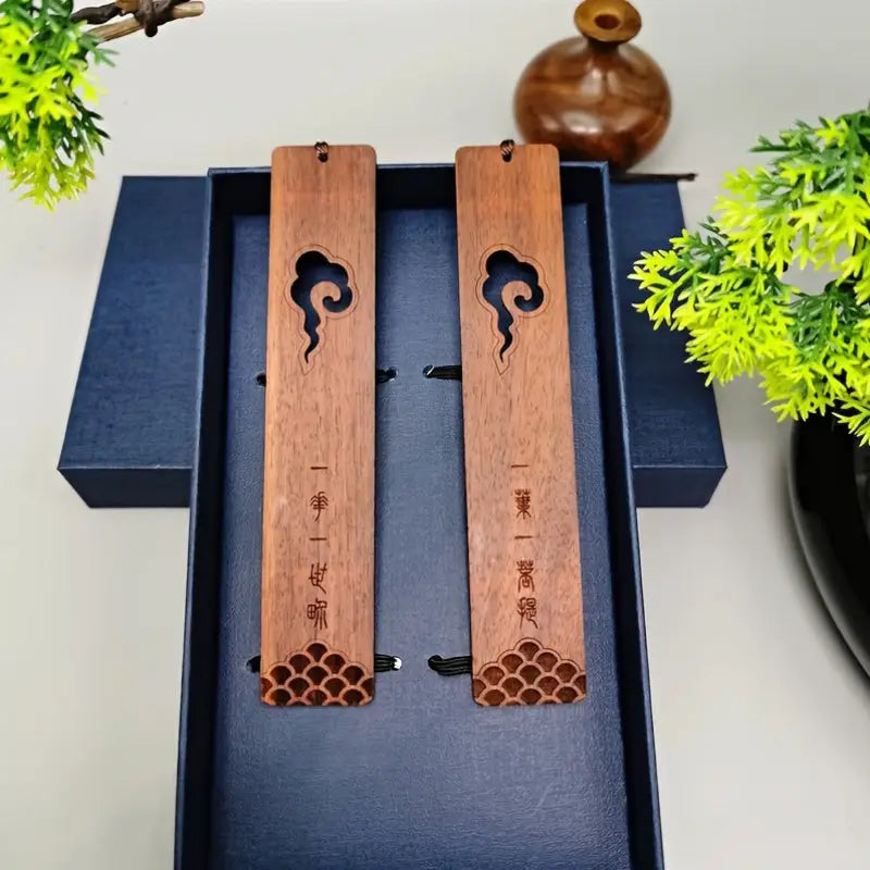 Marque Page en Bois Zen - Marque Page