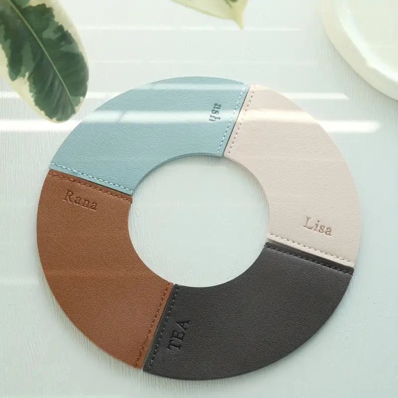 Marque-page en cuir personnalisable - Marque-page