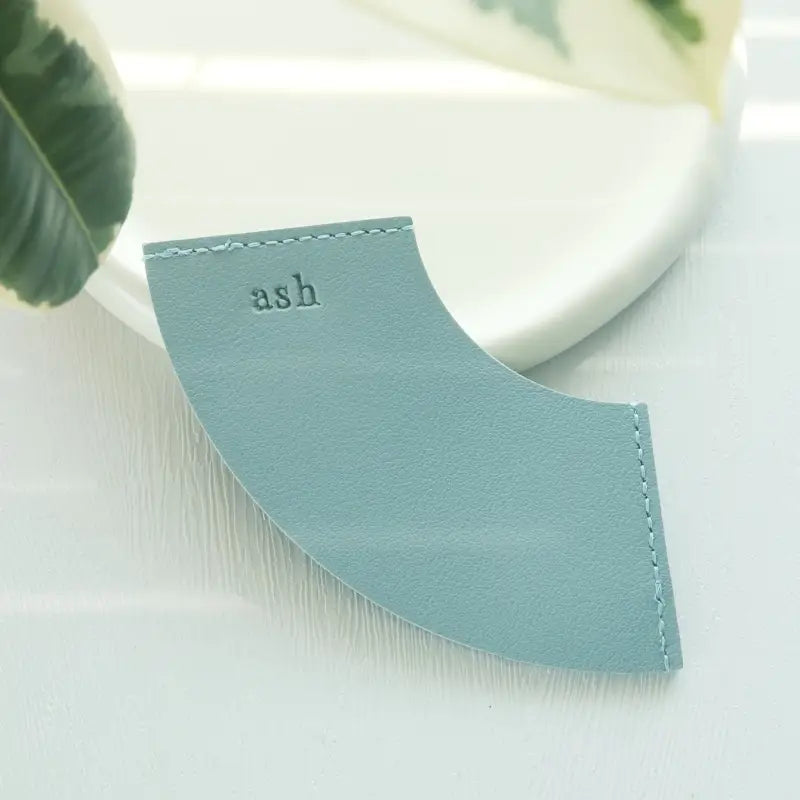 Marque-page en cuir personnalisable - Marque-page