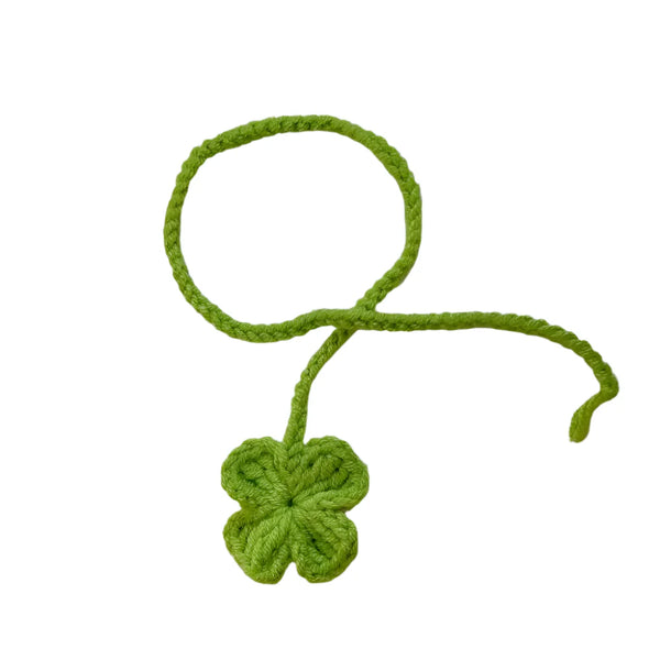 Marque-Page Trèfle au Crochet