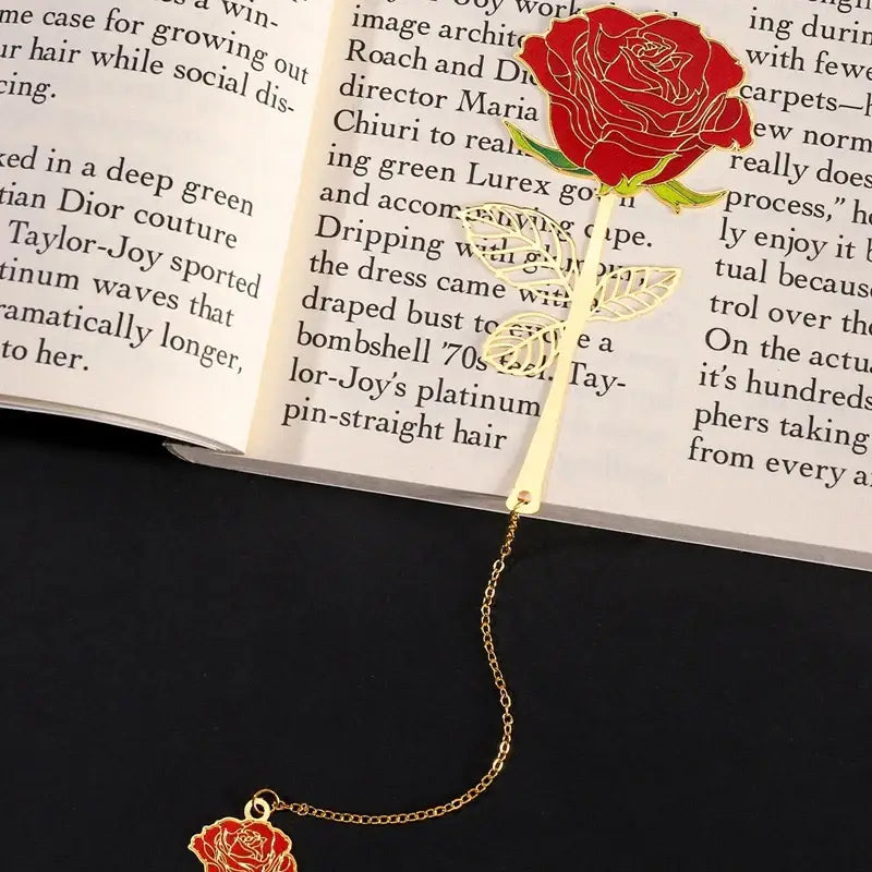 Marque Page - Fleur Métal - Marque Page