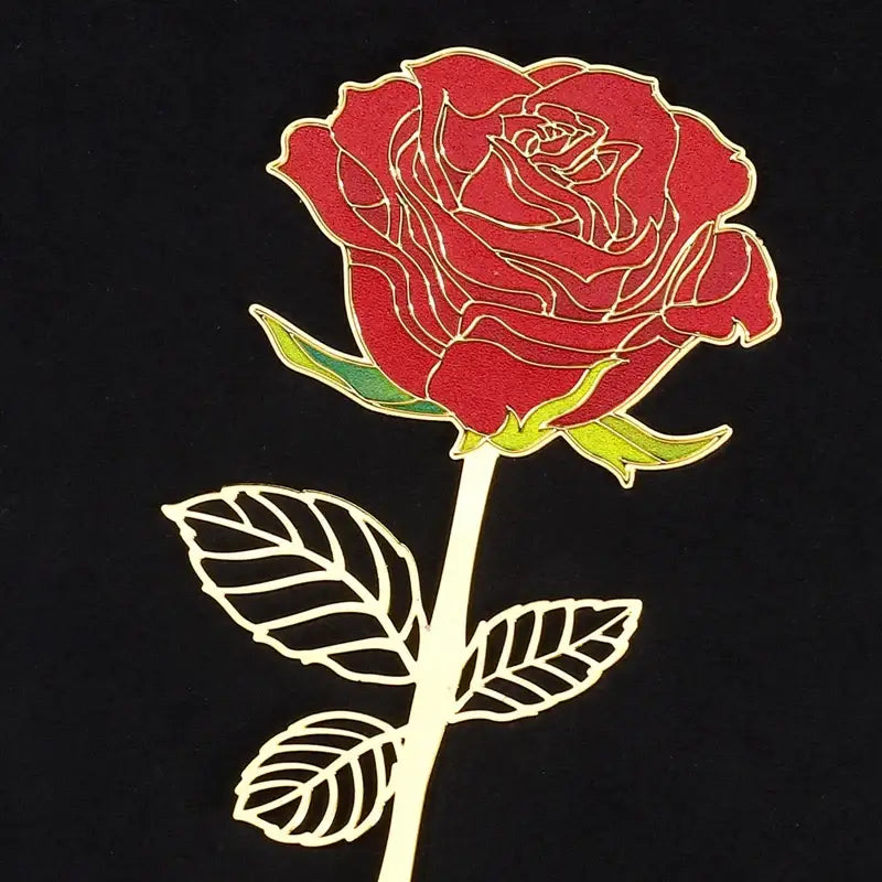 Marque Page - Fleur Métal - Marque Page