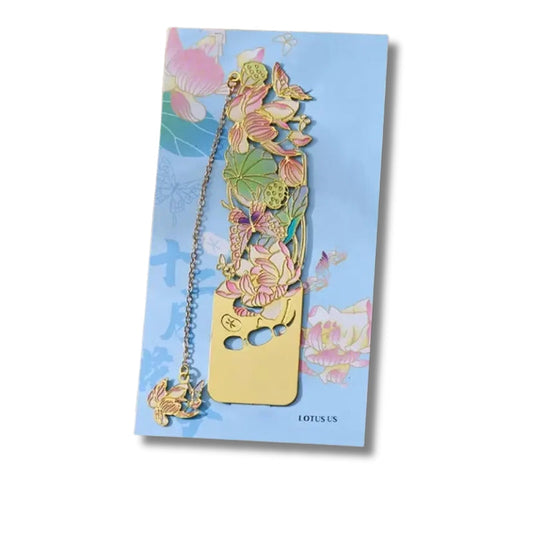 Marque page floral