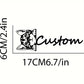 Marque-page métal personnalisable | Chat - Marque-page