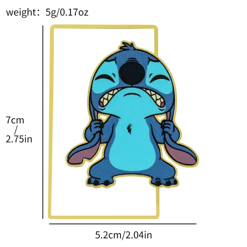 Marque page Mignon STITCH - Marque-page