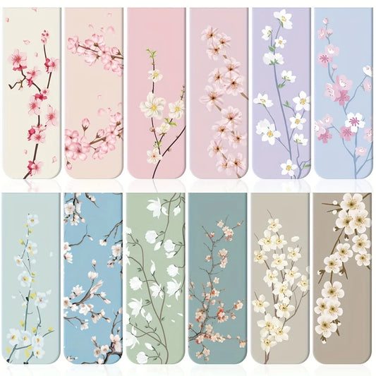 marque page magnétique au design de fleur