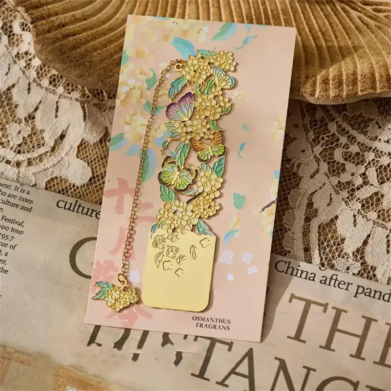 Marque page parfum nature - Marque-page