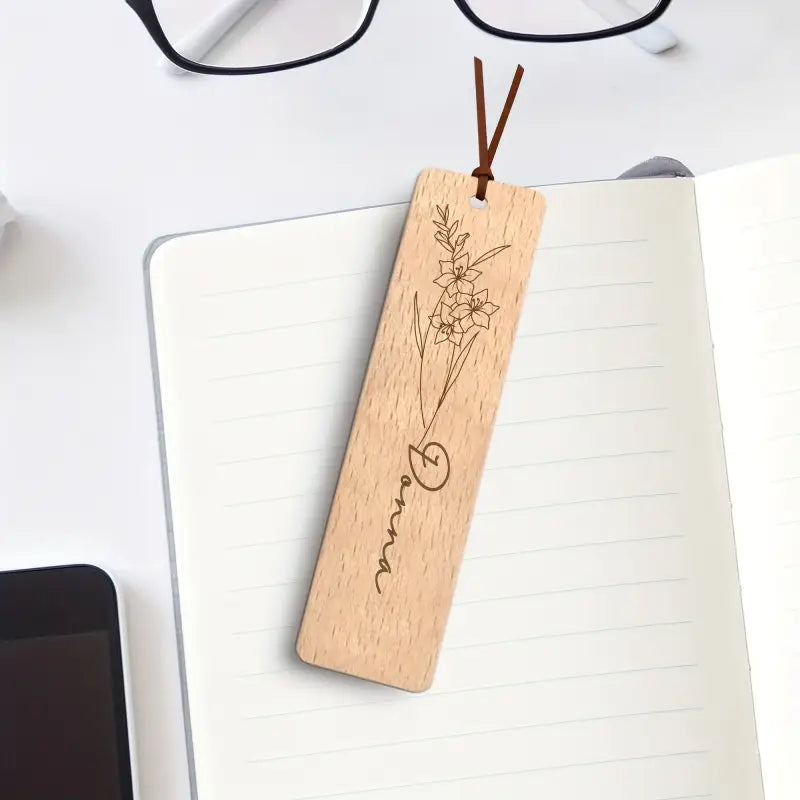 Marque-page personnalisé en bois - Marque-page