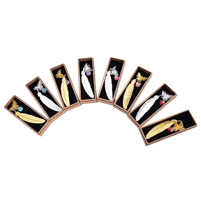 Marque page Plume papillon - Marque-page