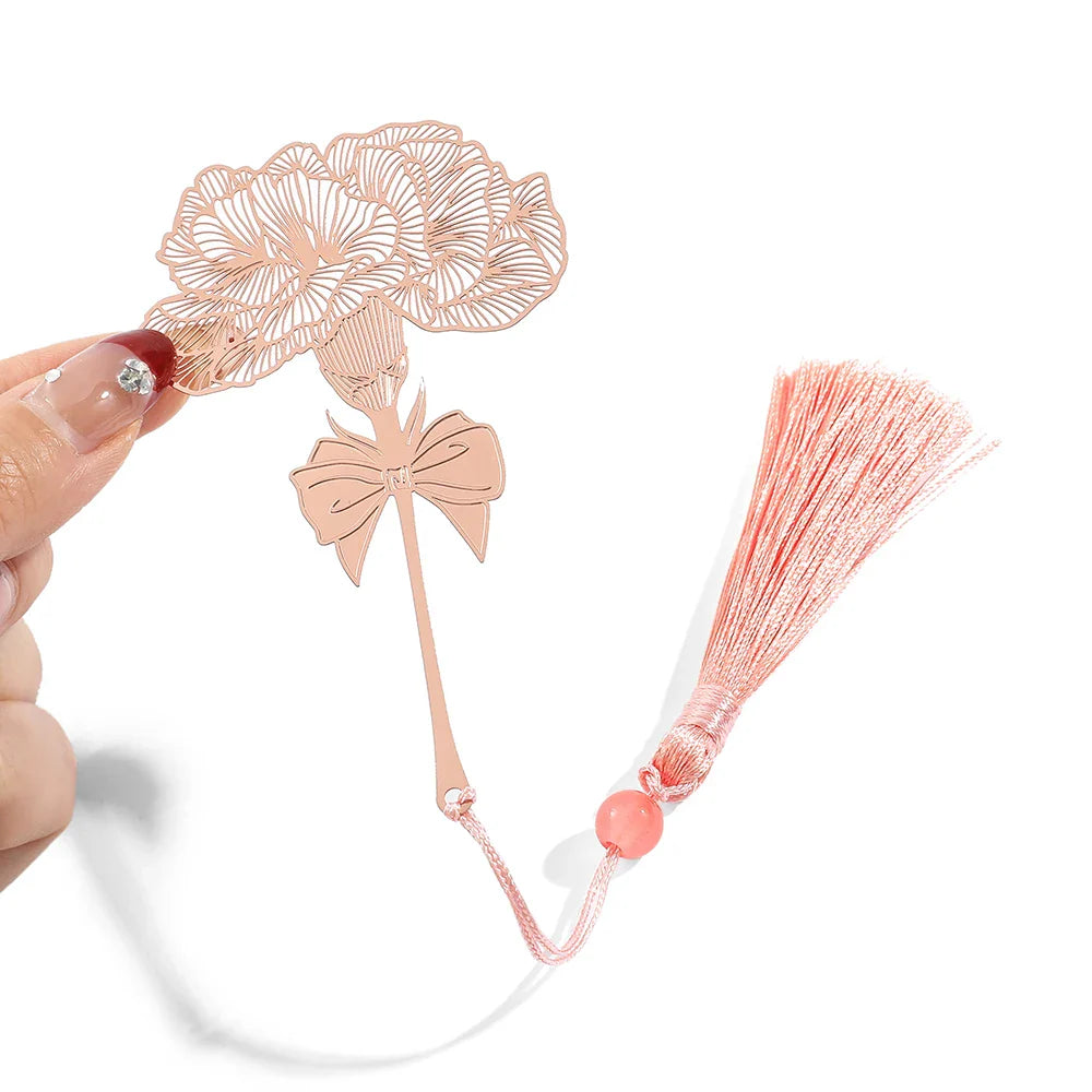 Marque page pour offrir couleur dorer