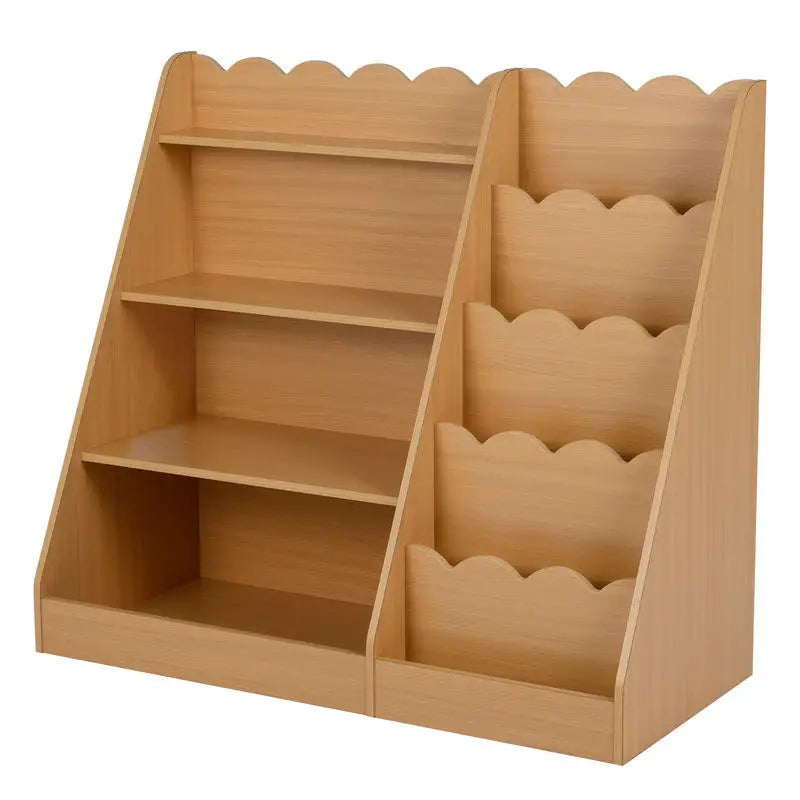 Meuble de rangement livres et jouets pour enfant