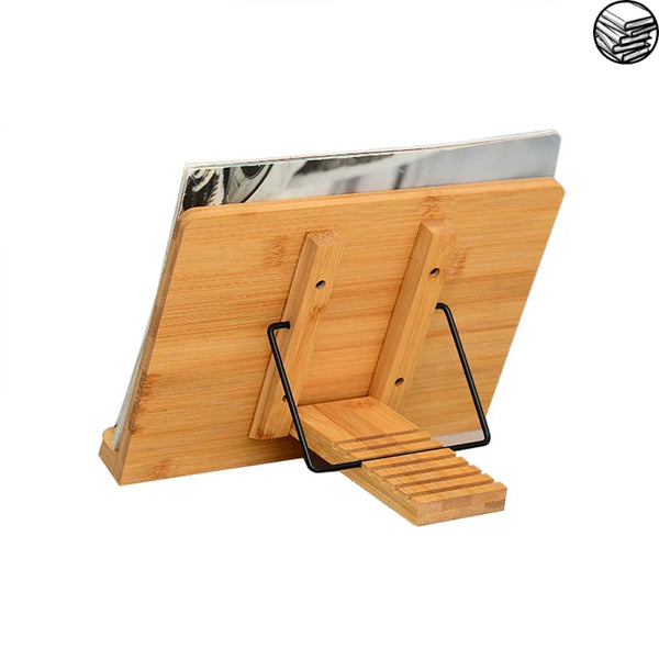 Porte Livre Pliable Bois