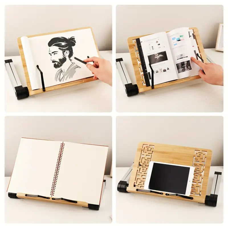 Porte Livre pour Lire Bambou - Porte Livre