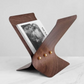 Porte revue bois ancien vintage
