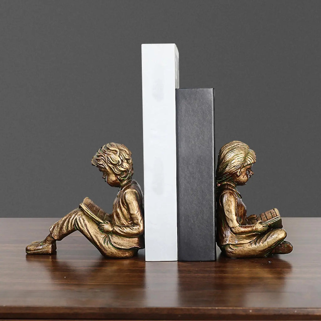 Serre livre ancien bronze
