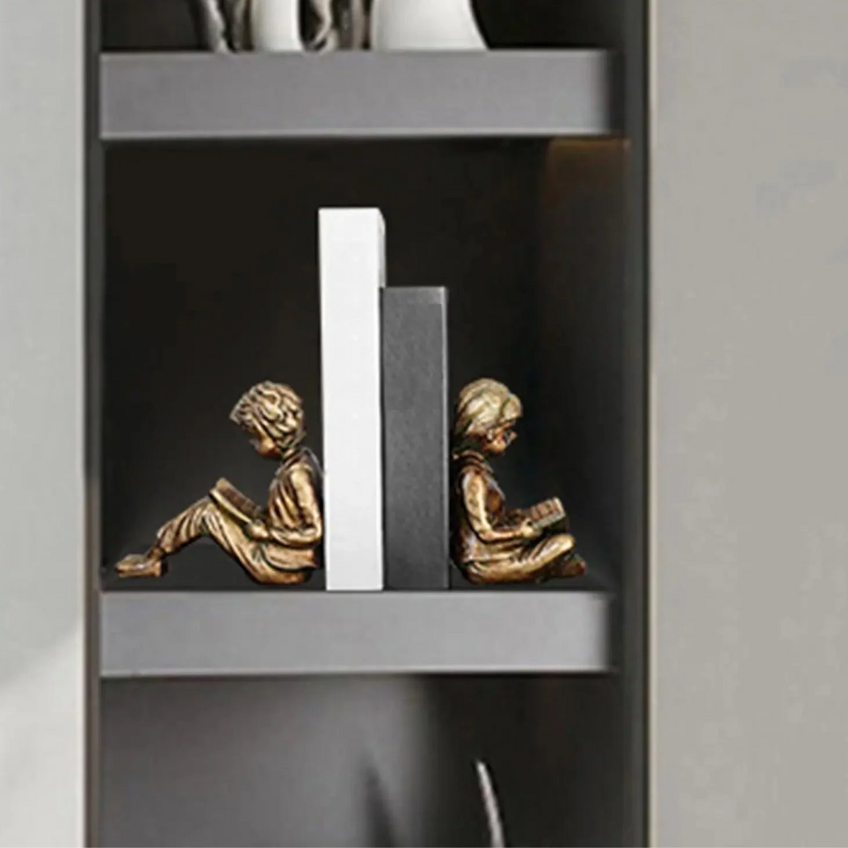 Serre livre ancien bronze