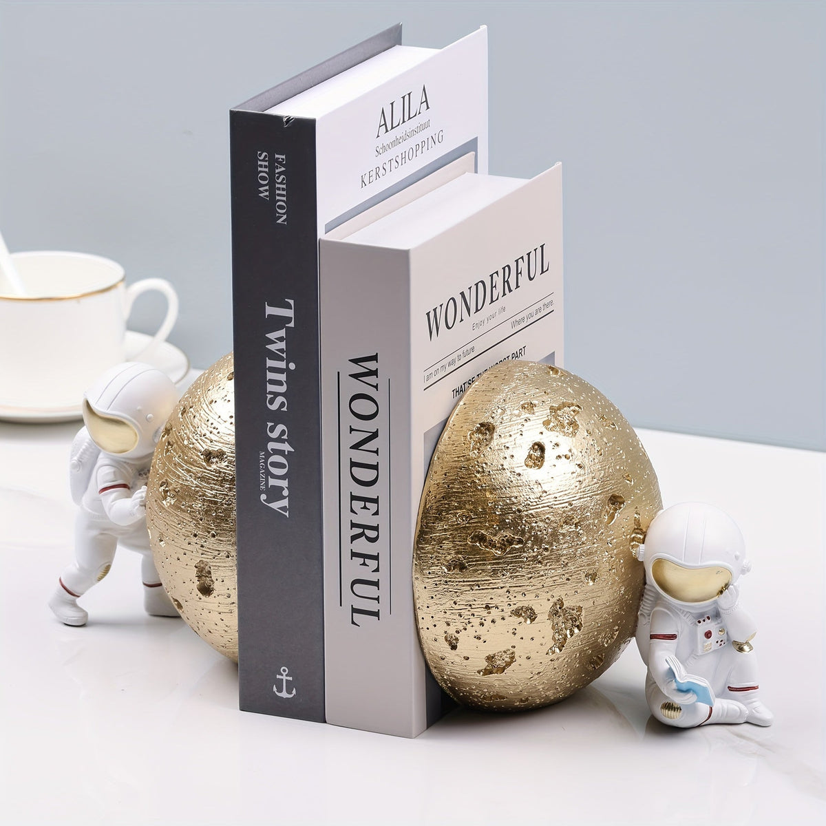 Serre-Livre - Astronaute Lune - Serre Livre