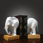 Serre livre bois éléphant