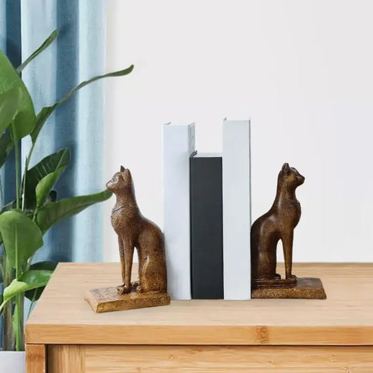 Serre Livre chat égyptien - Serre livre