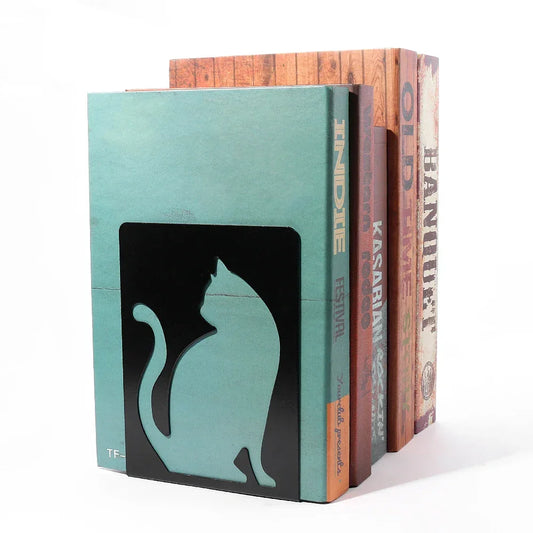 Serre Livre - Chat silhouette - Serre Livre