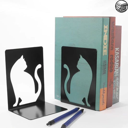 Serre Livre - Chat silhouette - Serre Livre