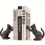 Serre Livre Chat Vintage - Vignette | Atelier-Lecture