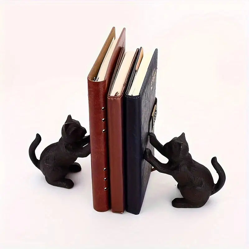Serre Livre Chat Vintage - Serre livre