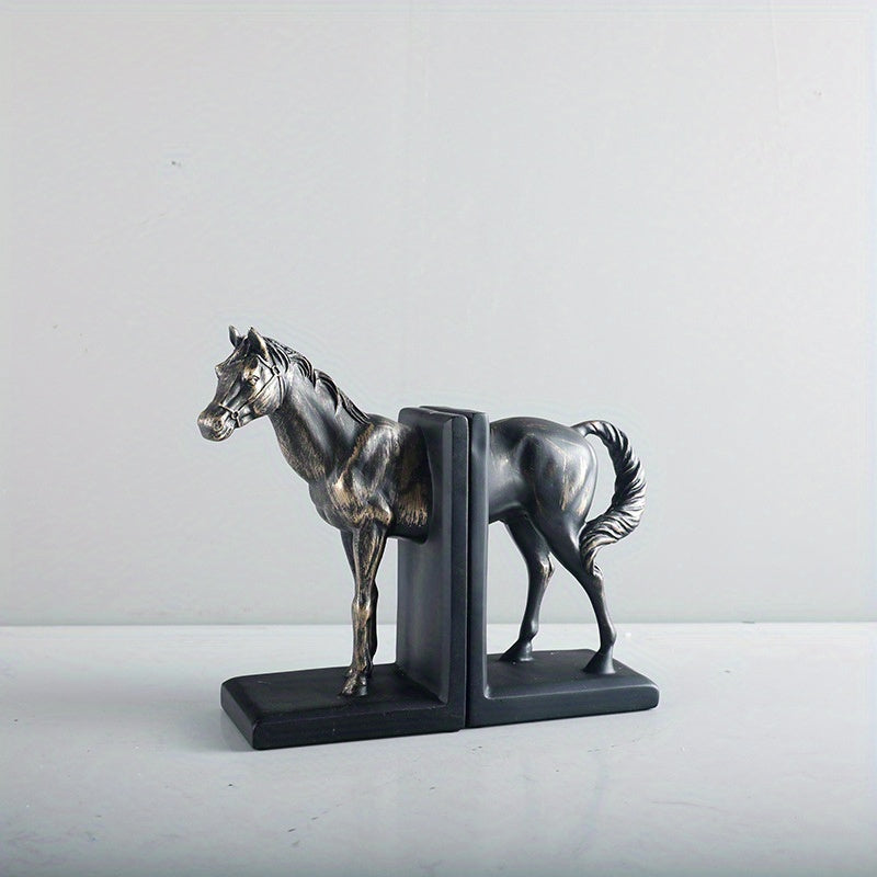 Serre-Livre - Cheval contemporain - Bookends set - Serre Livre