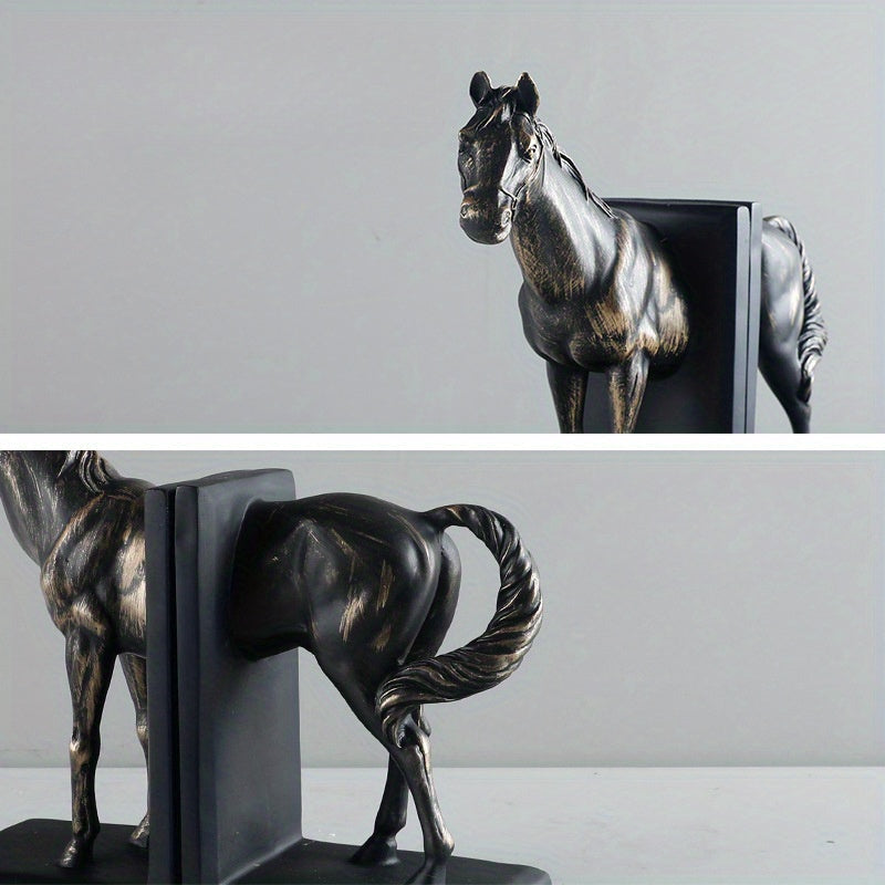 Serre-Livre - Cheval contemporain - Bookends set - Serre Livre