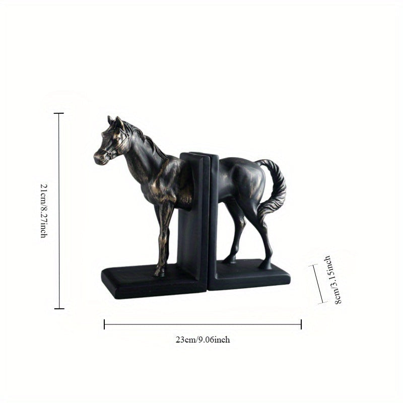 Serre-Livre - Cheval contemporain - Bookends set - Serre Livre