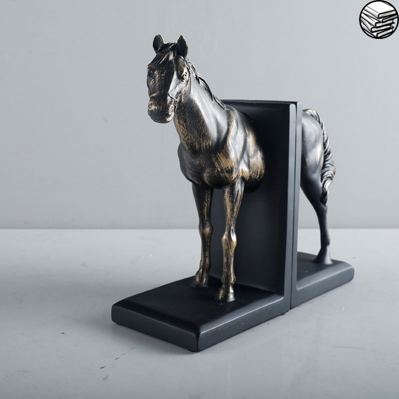 Serre-Livre - Cheval contemporain - Bookends set - Serre Livre