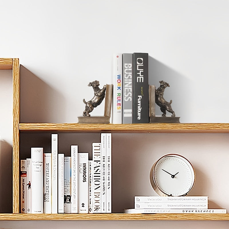 Serre-Livre - Chien - Bronze - Serre Livre