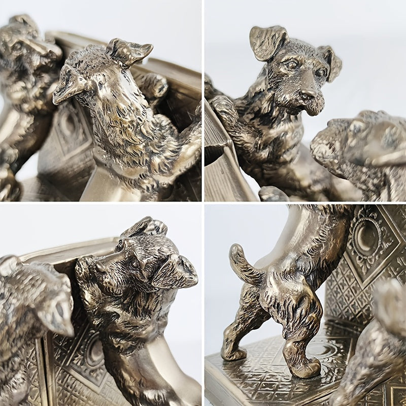 Serre-Livre - Chien - Bronze - Serre Livre