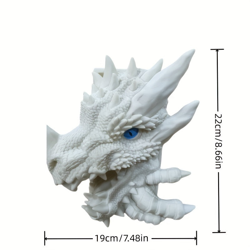 Serre-Livre - Dragon Blanc décoration - White eyes blue eyes - Serre Livre