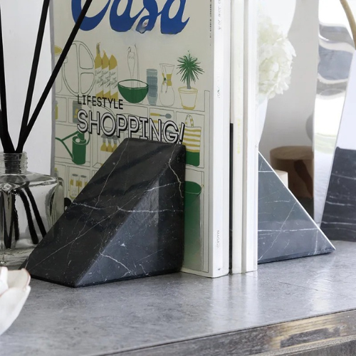 Serre livre marbre vintage