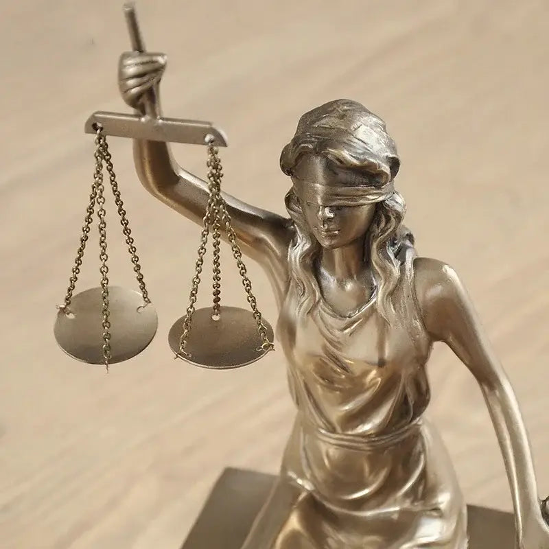 Serre Livre statue Justice - Serre livre
