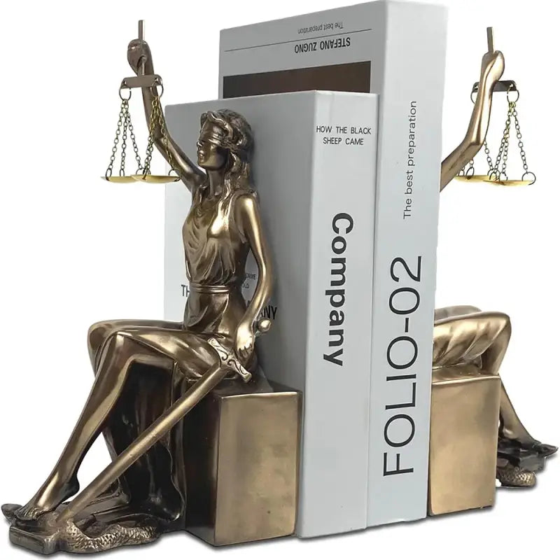 Serre Livre statue Justice - Serre livre