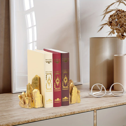 Serre-Livre - Vintage décoration - Resin / Iceberg Bookends - Serre Livre